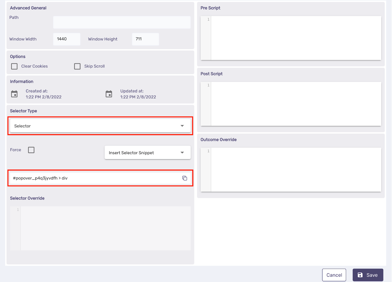 Customizing Tests With Selectors – Functionize